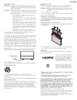 Preview for 6 page of Sanyo FW40D48F Owner'S Manual