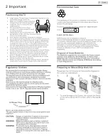 Preview for 7 page of Sanyo FW43C46F Owner'S Manual