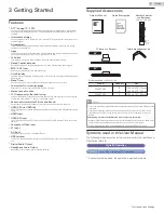 Preview for 8 page of Sanyo FW43C46F Owner'S Manual