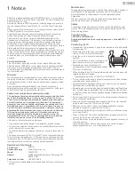 Предварительный просмотр 5 страницы Sanyo FW43D47F Owner'S Manual