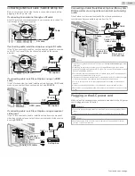 Предварительный просмотр 11 страницы Sanyo FW43D47F Owner'S Manual