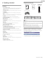 Preview for 8 page of Sanyo FW50C36F Owner'S Manual