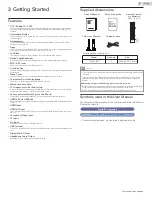 Preview for 8 page of Sanyo FW50C85T Owner'S Manual