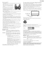 Preview for 6 page of Sanyo FW50C87F Owner'S Manual