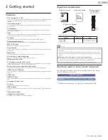 Preview for 8 page of Sanyo FW50C87F Owner'S Manual