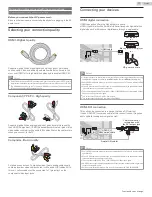 Preview for 13 page of Sanyo FW50C87F Owner'S Manual