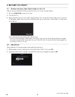 Preview for 13 page of Sanyo FWBP505F Owner'S Manual