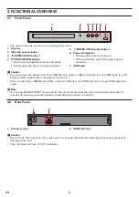 Предварительный просмотр 8 страницы Sanyo FWBP506FF Owner'S Manual