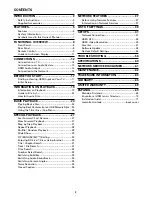 Preview for 2 page of Sanyo FWBP706F Owner'S Manual