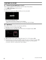 Preview for 17 page of Sanyo FWBP706F Owner'S Manual