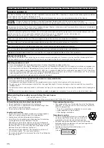 Preview for 4 page of Sanyo FWSB405F Owner'S Manual