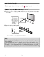 Preview for 19 page of Sanyo FWSB426F Owner'S Manual