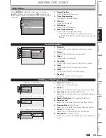 Preview for 23 page of Sanyo FWZV475F Owner'S Manual