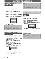 Preview for 28 page of Sanyo FWZV475F Owner'S Manual