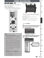 Preview for 31 page of Sanyo FWZV475F Owner'S Manual