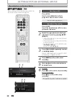 Preview for 38 page of Sanyo FWZV475F Owner'S Manual