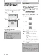 Preview for 52 page of Sanyo FWZV475F Owner'S Manual