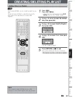 Preview for 61 page of Sanyo FWZV475F Owner'S Manual