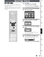 Preview for 63 page of Sanyo FWZV475F Owner'S Manual