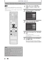 Preview for 68 page of Sanyo FWZV475F Owner'S Manual