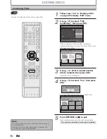 Preview for 70 page of Sanyo FWZV475F Owner'S Manual