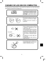 Предварительный просмотр 34 страницы Sanyo FXCD-1100 - Radio / CD Operating Instructions Manual