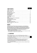 Preview for 3 page of Sanyo FXCD-1350 - Radio / CD Operating Instructions Manual