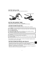 Preview for 7 page of Sanyo FXCD-1350 - Radio / CD Operating Instructions Manual