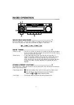 Preview for 12 page of Sanyo FXCD-1350 - Radio / CD Operating Instructions Manual