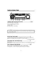 Preview for 14 page of Sanyo FXCD-1350 - Radio / CD Operating Instructions Manual