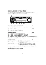 Preview for 18 page of Sanyo FXCD-1350 - Radio / CD Operating Instructions Manual