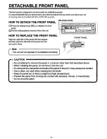 Предварительный просмотр 7 страницы Sanyo FXCD-500 Operating Instructions Manual