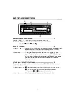 Предварительный просмотр 10 страницы Sanyo FXCD-550 - Radio / CD Operating Instructions Manual