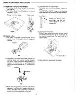 Предварительный просмотр 4 страницы Sanyo FXCD-550 - Radio / CD Service Manual