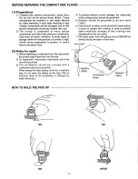 Предварительный просмотр 5 страницы Sanyo FXCD-550 - Radio / CD Service Manual