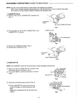 Предварительный просмотр 21 страницы Sanyo FXCD-550 - Radio / CD Service Manual