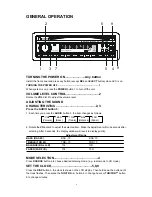 Предварительный просмотр 6 страницы Sanyo FXD-680GD Operating Instructions Manual