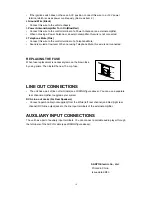 Preview for 19 page of Sanyo FXD-680GD Operating Instructions Manual