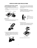 Предварительный просмотр 4 страницы Sanyo FXD-680GD Service Manual