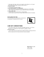 Preview for 21 page of Sanyo FXD-685GD Operating Instructions Manual