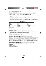 Preview for 7 page of Sanyo FXD-785GD Operating Instructions Manual