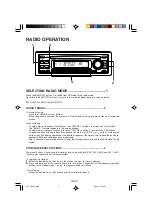 Preview for 10 page of Sanyo FXD-785GD Operating Instructions Manual