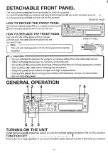 Preview for 5 page of Sanyo FXD-803LDS Operating Instructions Manual