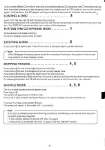 Preview for 9 page of Sanyo FXD-803LDS Operating Instructions Manual