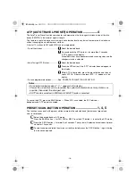 Предварительный просмотр 11 страницы Sanyo FXD-885GD Operating Instruction