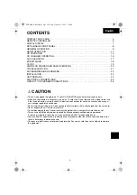 Preview for 3 page of Sanyo FXD-888GD Operating Instructions Manual