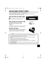 Preview for 9 page of Sanyo FXD-888GD Operating Instructions Manual