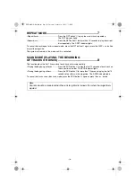 Preview for 17 page of Sanyo FXD-888GD Operating Instructions Manual