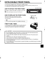 Предварительный просмотр 9 страницы Sanyo FXD-MP900 Operating Instructions Manual