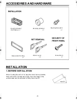 Предварительный просмотр 30 страницы Sanyo FXD-MP900 Operating Instructions Manual